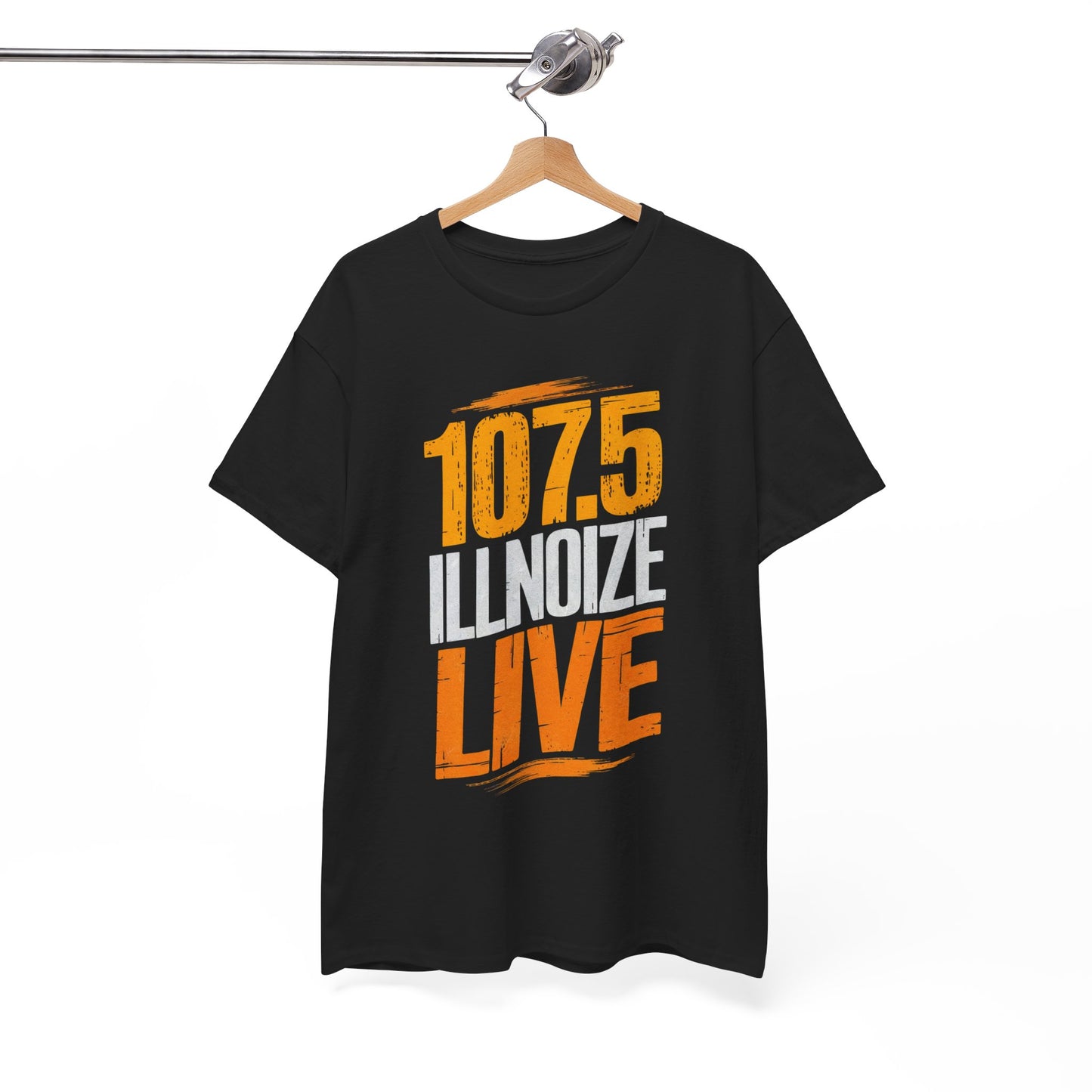 107.5 ILLNoize Live - Unisex Heavy Cotton Tee – Premium Comfort & Style