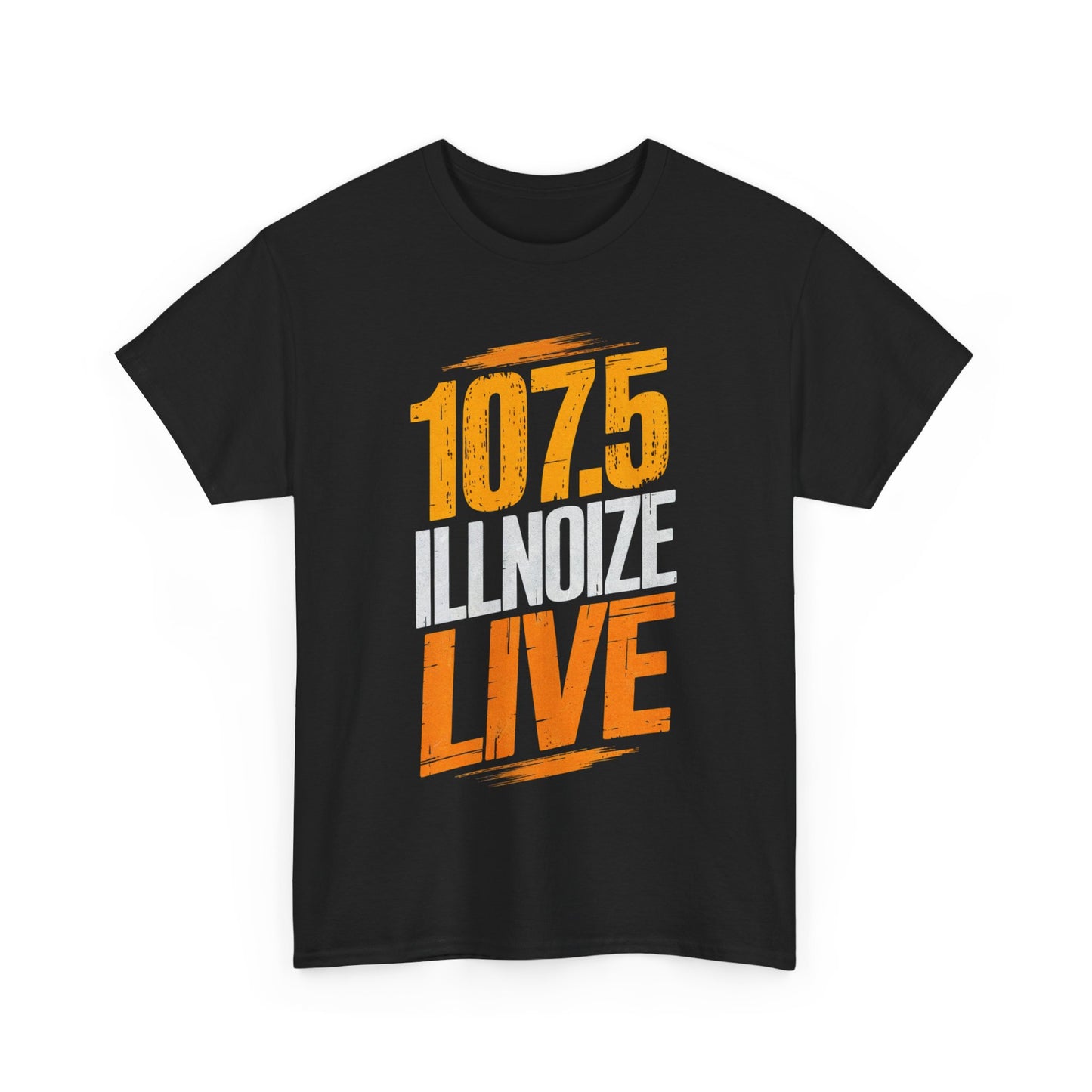 107.5 ILLNoize Live - Unisex Heavy Cotton Tee – Premium Comfort & Style