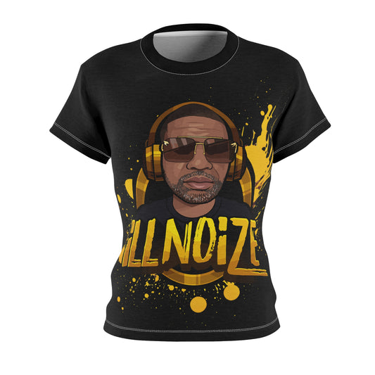 ILLNoize Live Logo Women's All-Over-Print Crewneck T-Shirt