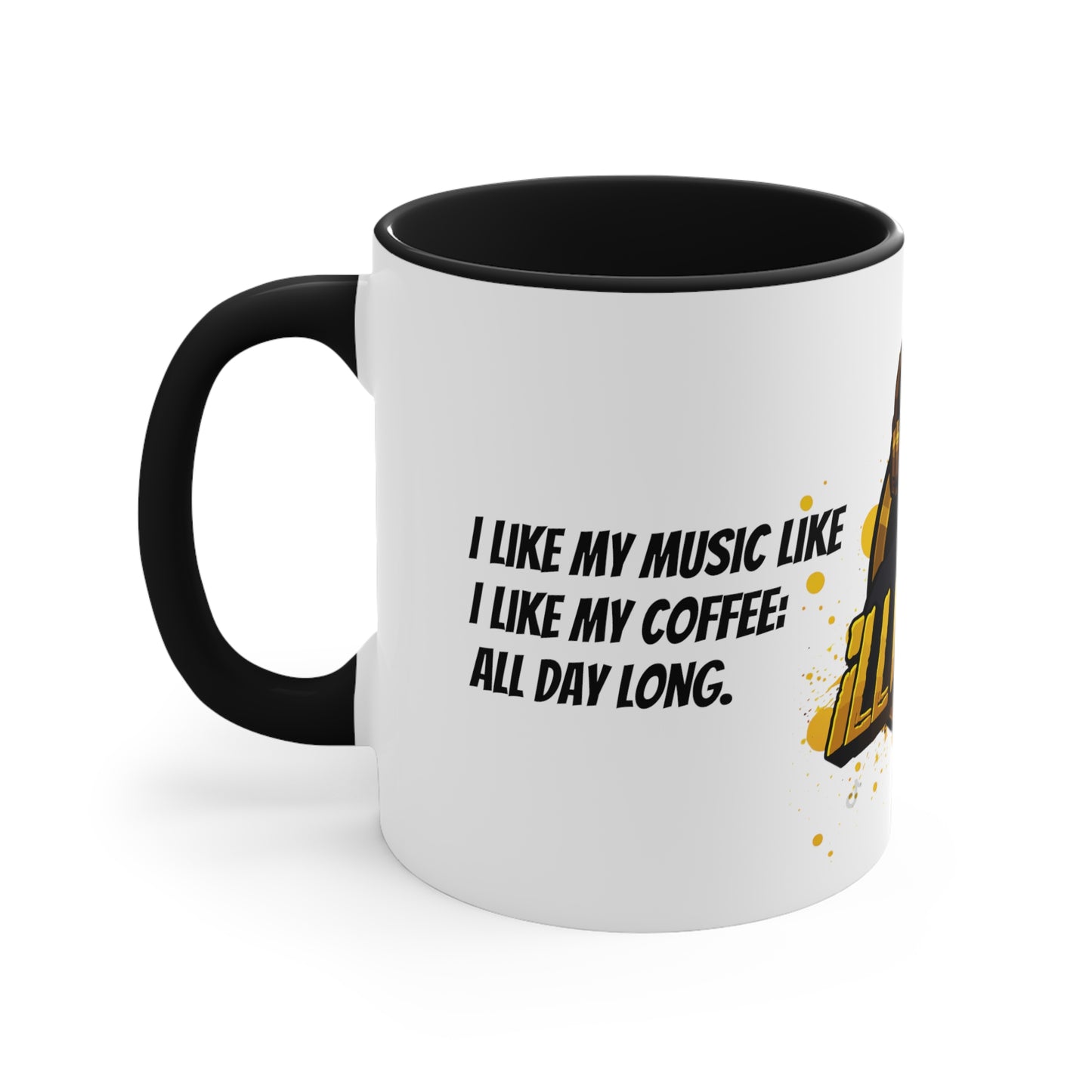 ILLNoize Logo Accent Coffee Mug, 11oz