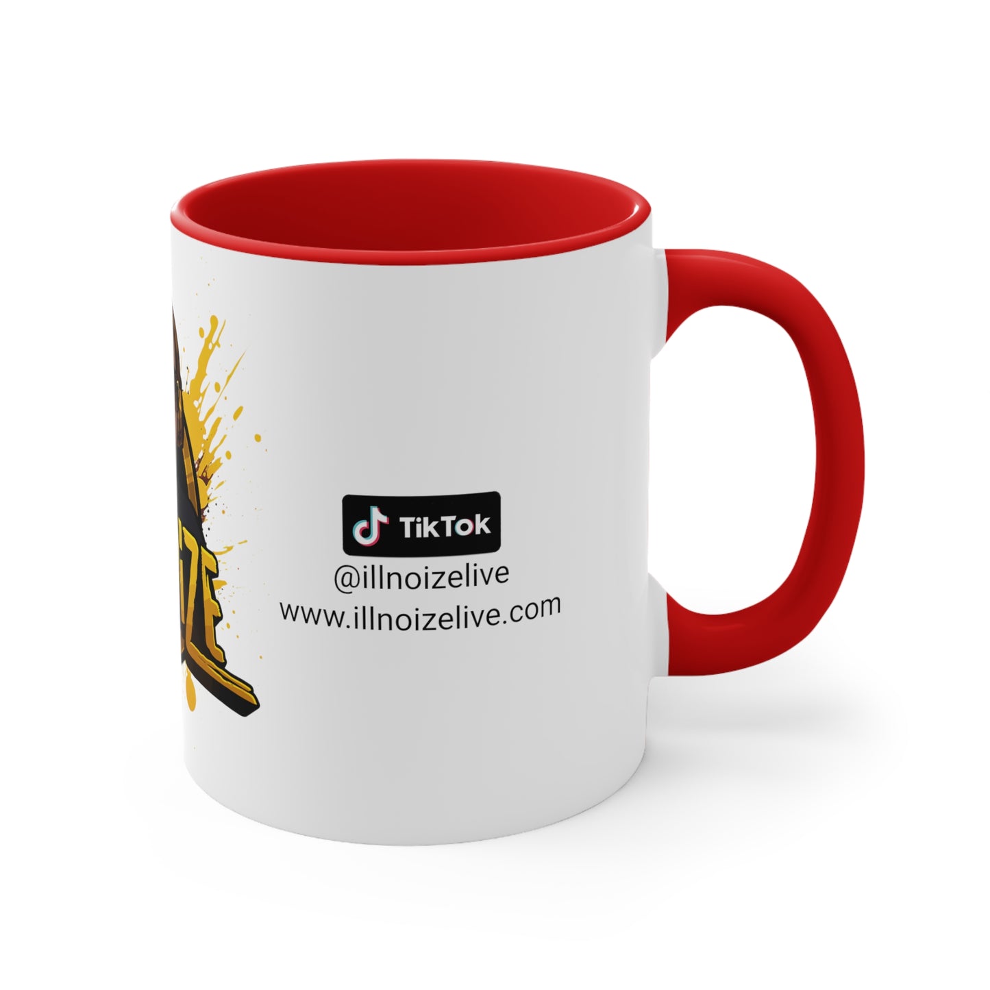 ILLNoize Logo Accent Coffee Mug, 11oz