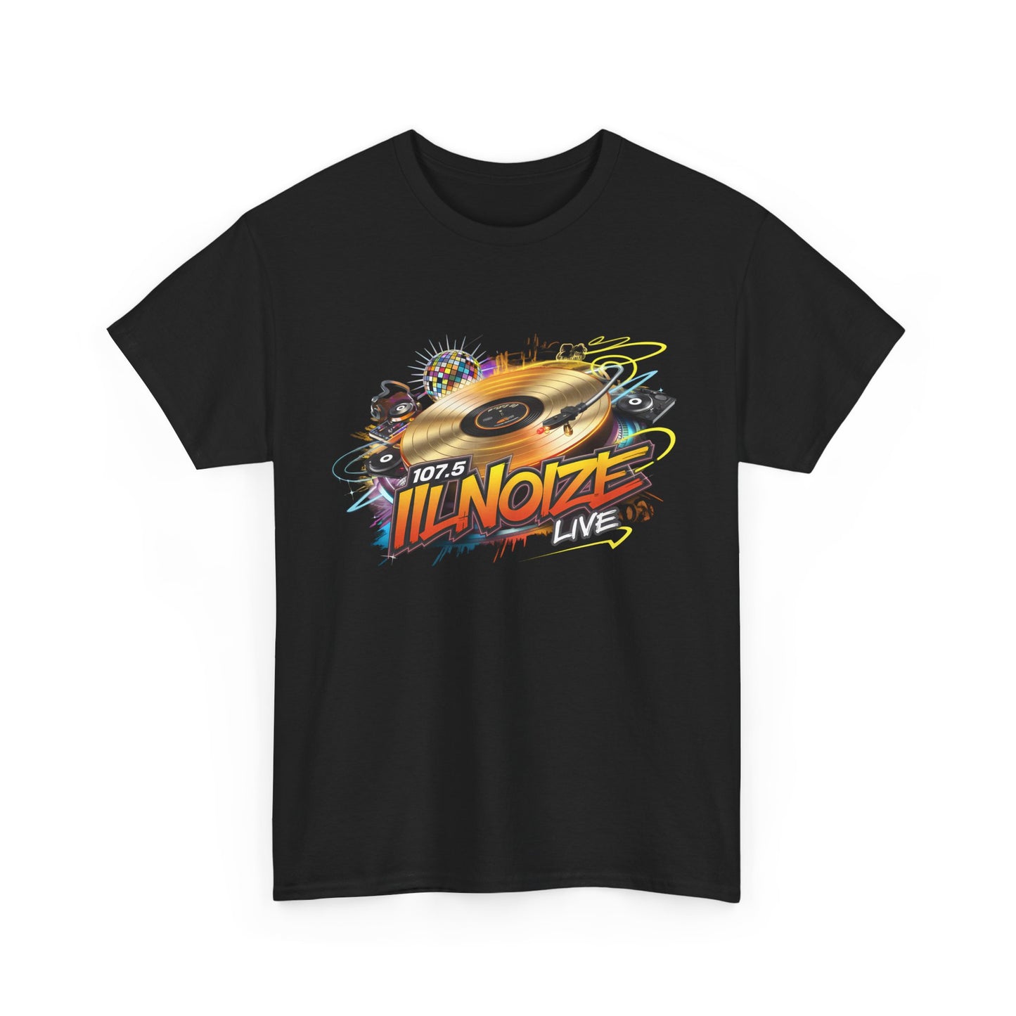 ILLNOIZE LIVE NEW Unisex Heavy Cotton Tee