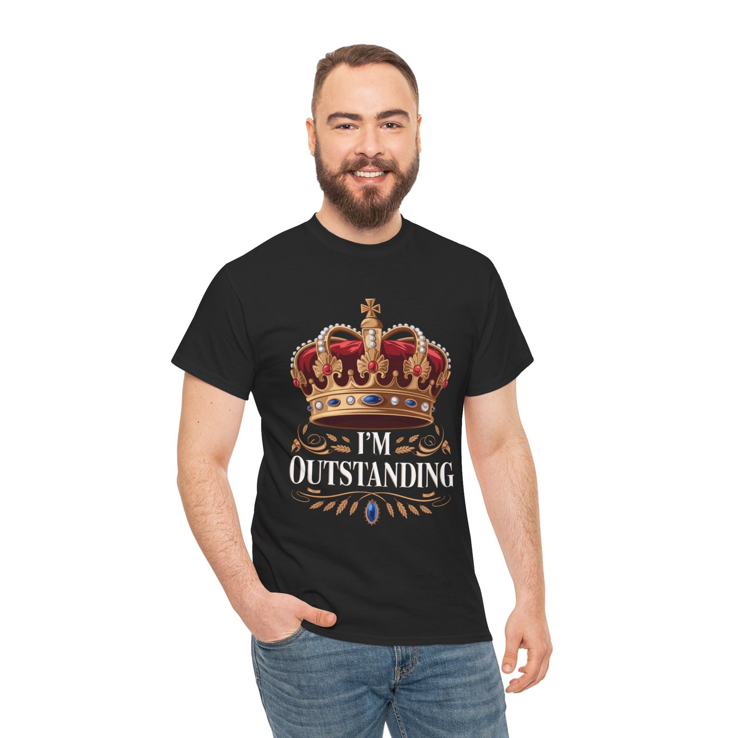 I'm Outstanding Unisex Heavy Cotton Tee