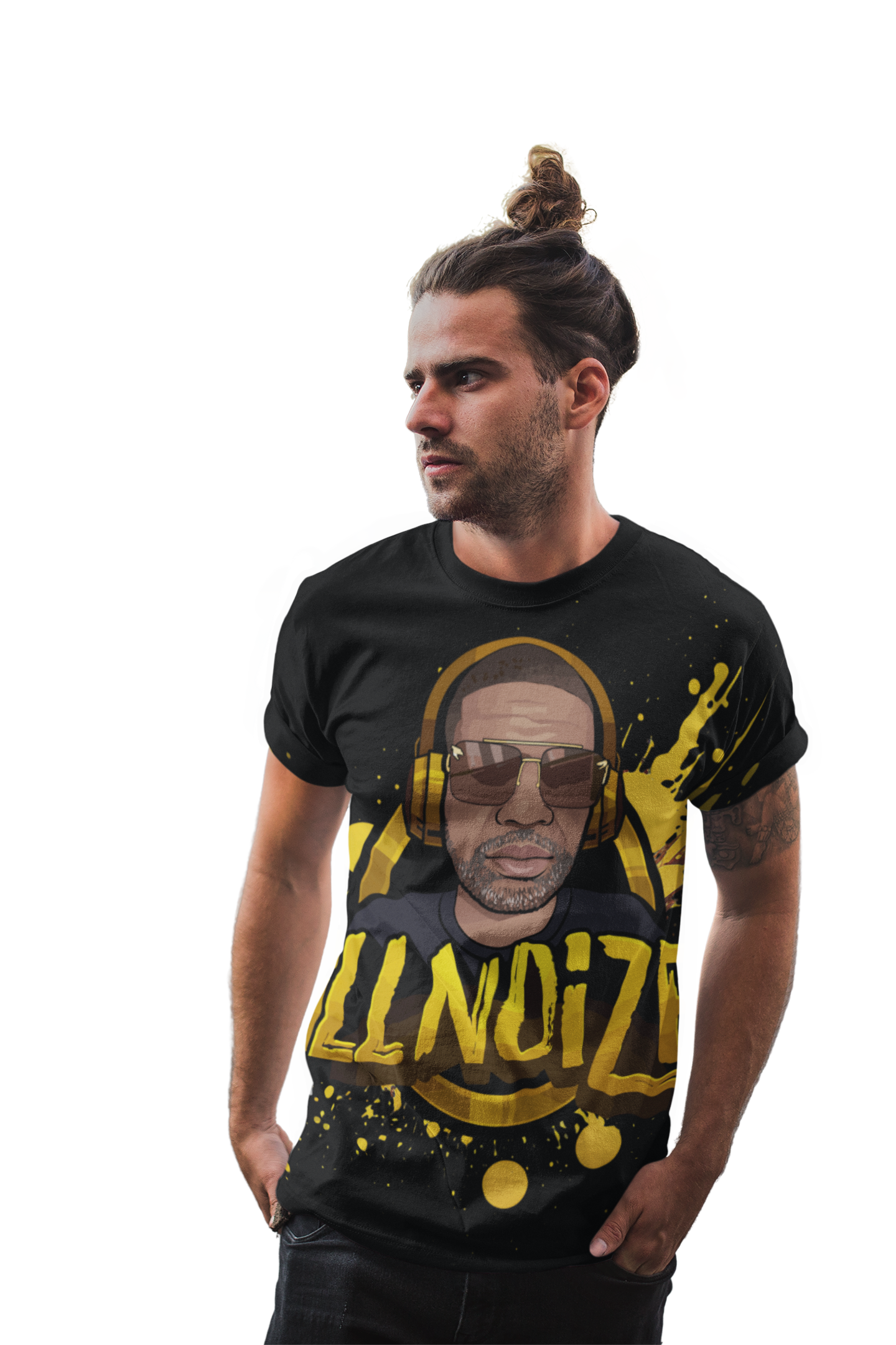 ILLNoize Live Logo Men's All-Over-Print T-shirt